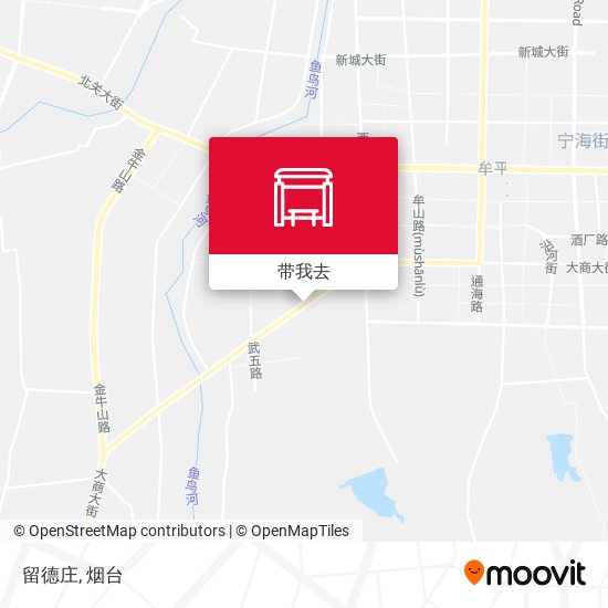 留德庄地图