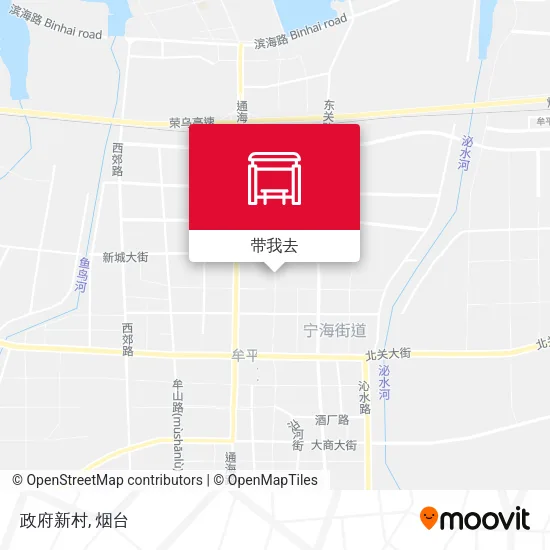 政府新村地图