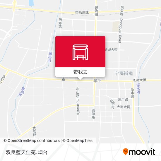 双良蓝天佳苑地图