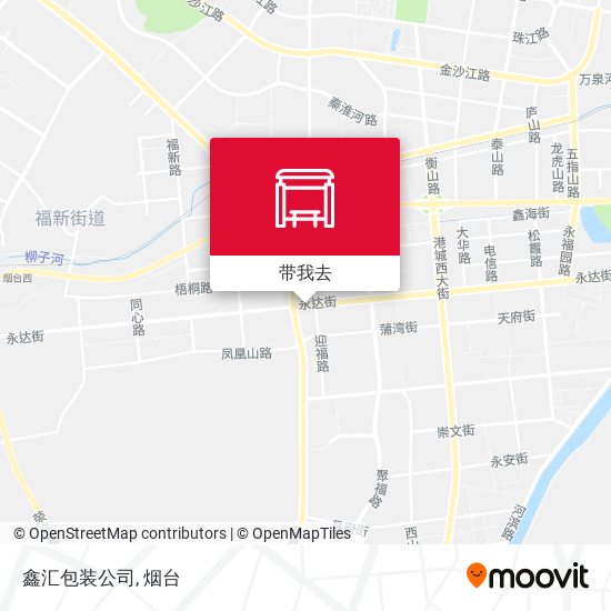 鑫汇包装公司地图