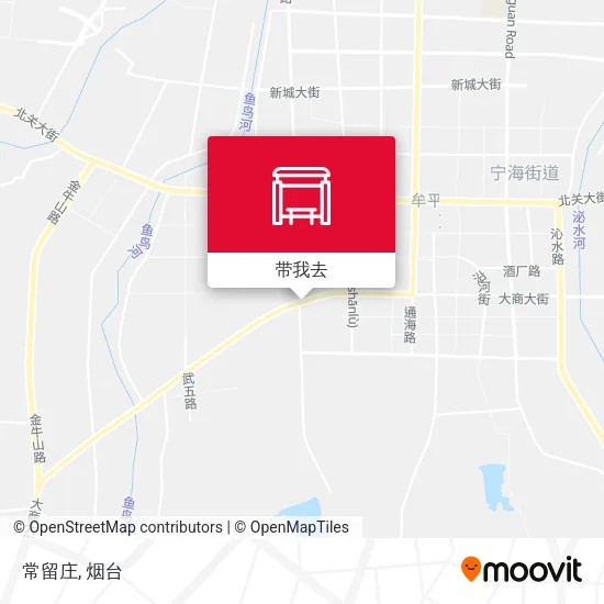 常留庄地图