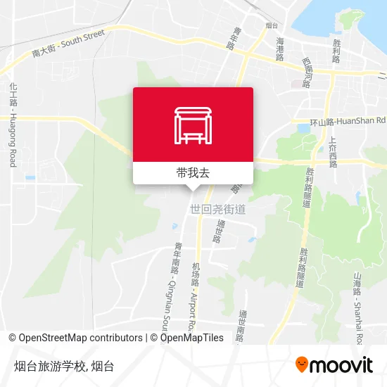烟台旅游学校地图
