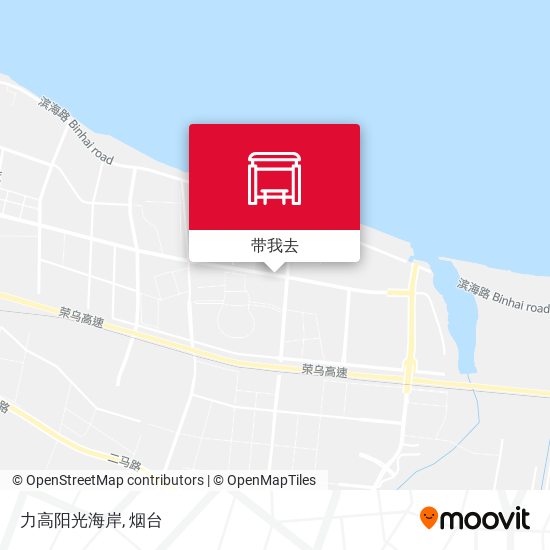 力高阳光海岸地图