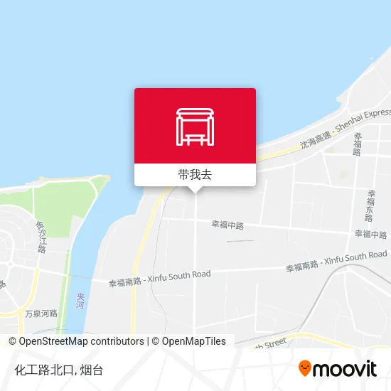 化工路北口地图