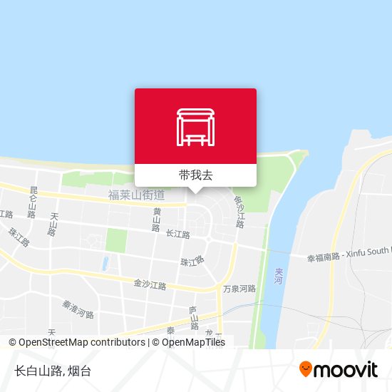 长白山路地图