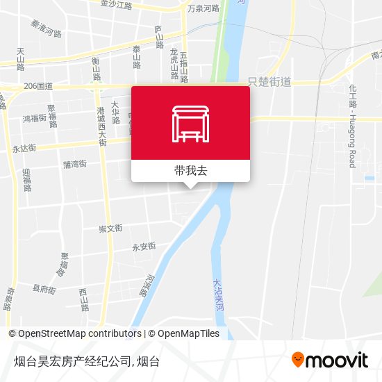 烟台昊宏房产经纪公司地图