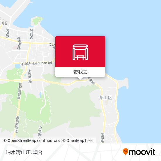 响水湾山庄地图