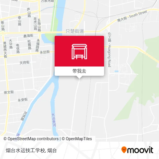 烟台水运技工学校地图