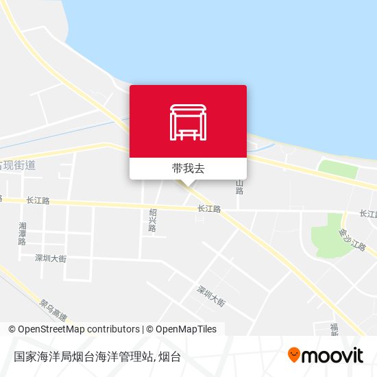 国家海洋局烟台海洋管理站地图