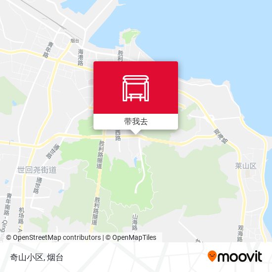 奇山小区地图