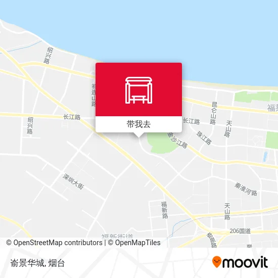 嵛景华城地图