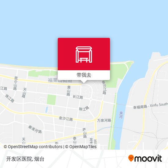 开发区医院地图