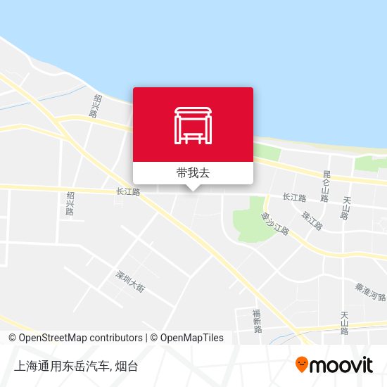 上海通用东岳汽车地图