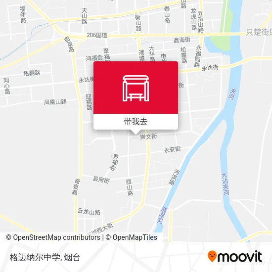 格迈纳尔中学地图