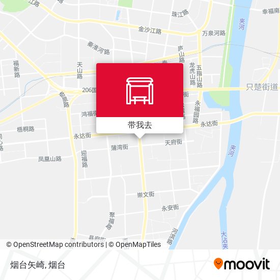 烟台矢崎地图