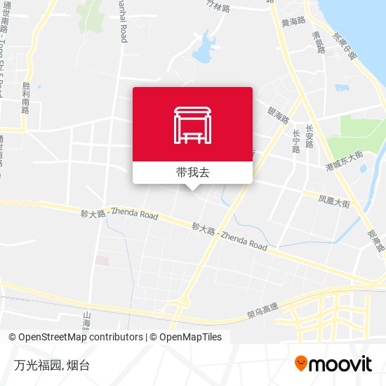 万光福园地图