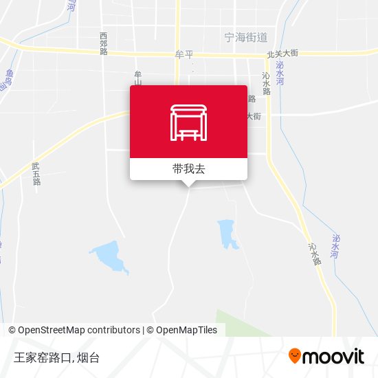 王家窑路口地图