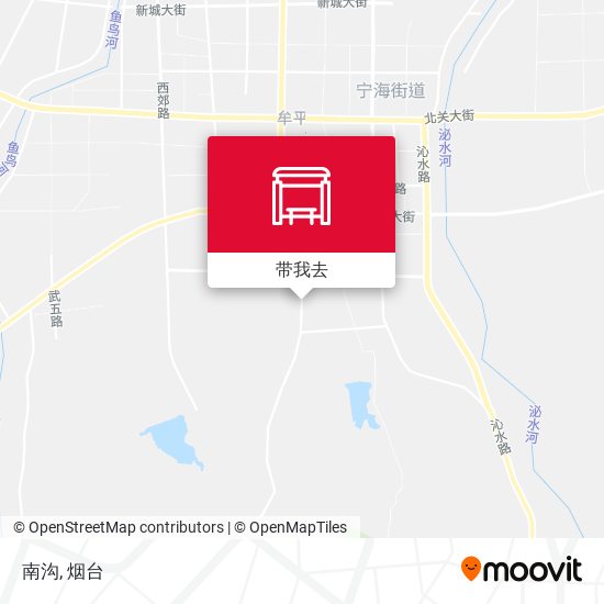 南沟地图