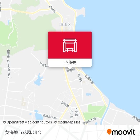 黄海城市花园地图