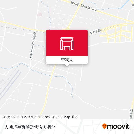 万通汽车拆解(招呼站)地图