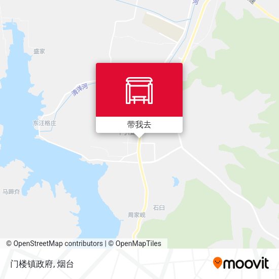 门楼镇政府地图