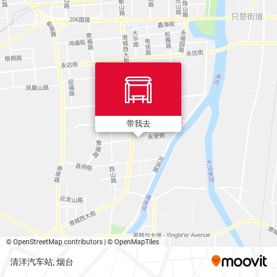 清洋汽车站地图