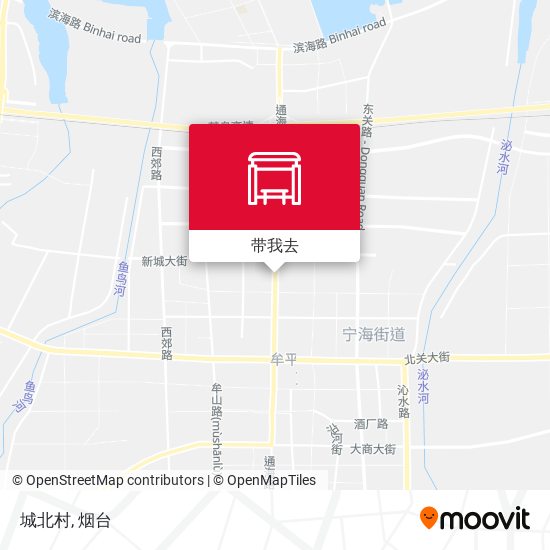 城北村地图