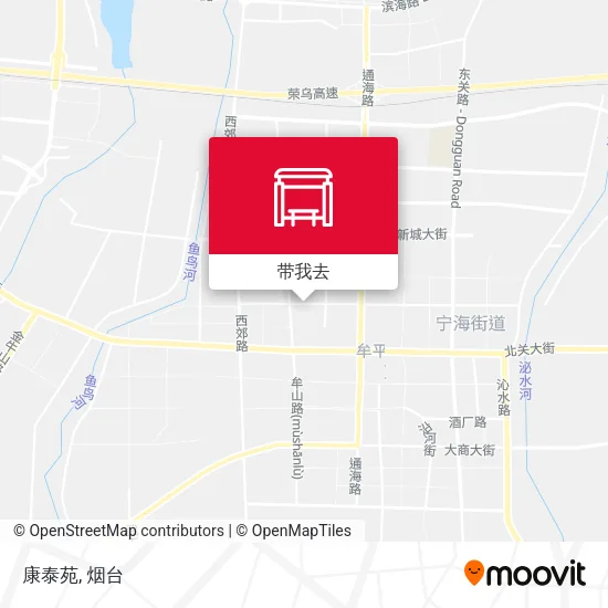 康泰苑地图