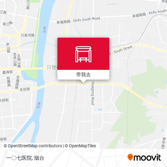 一〇七医院地图