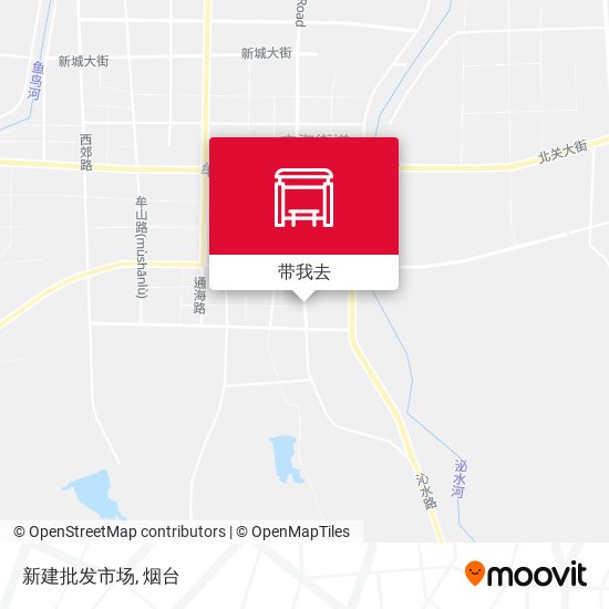 新建批发市场地图