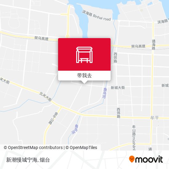 新潮慢城宁海地图