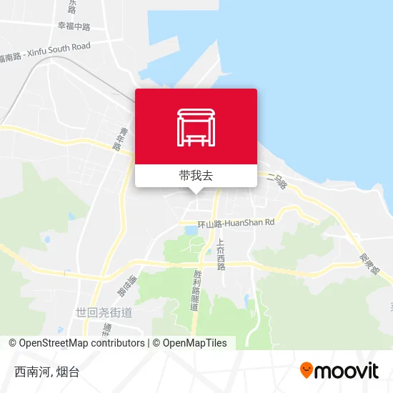 西南河地图