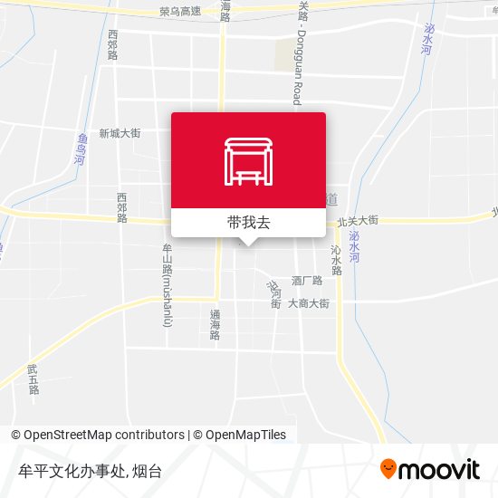牟平文化办事处地图