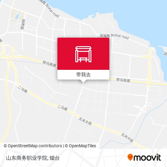 山东商务职业学院地图