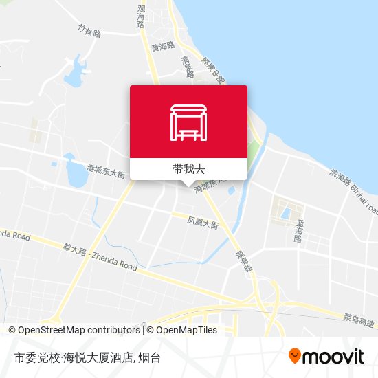 市委党校·海悦大厦酒店地图