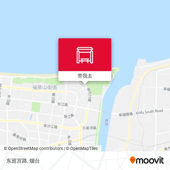 东巡宫路地图