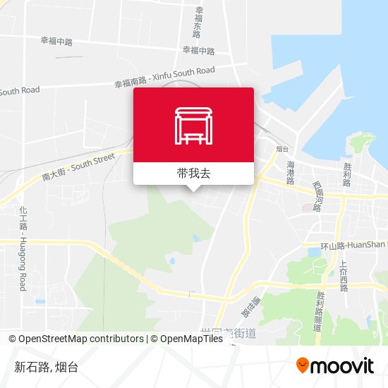 新石路地图