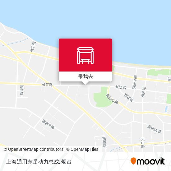 上海通用东岳动力总成地图