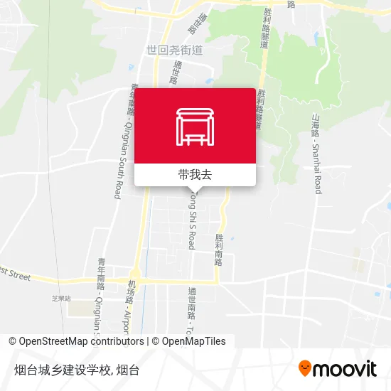 烟台城乡建设学校地图