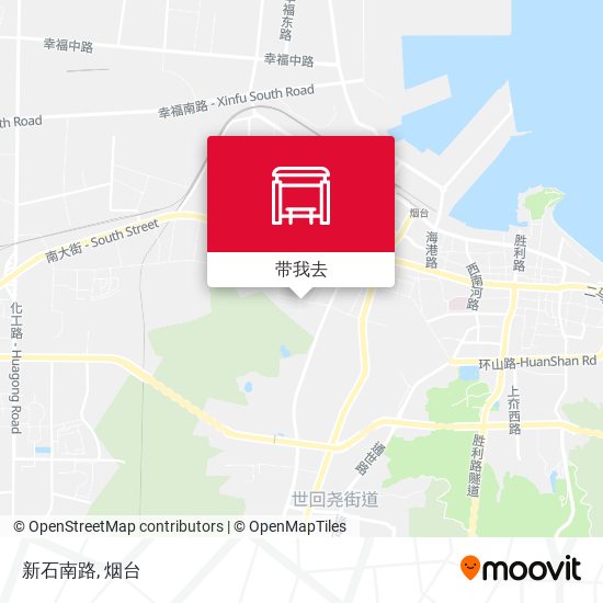 新石南路地图