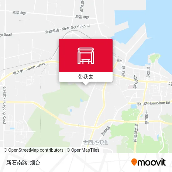 新石南路地图