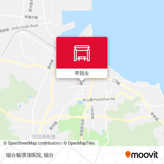 烟台毓璜顶医院地图