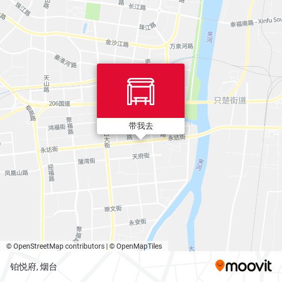 铂悦府地图