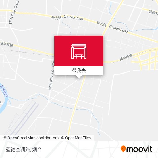 蓝德空调路地图