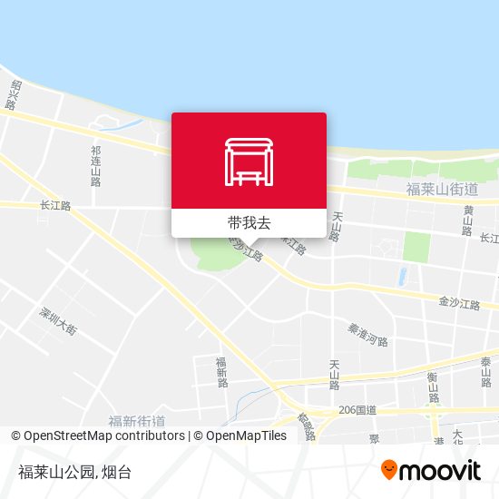 福莱山公园地图