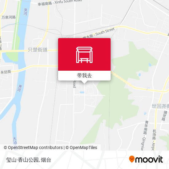 玺山·香山公园地图