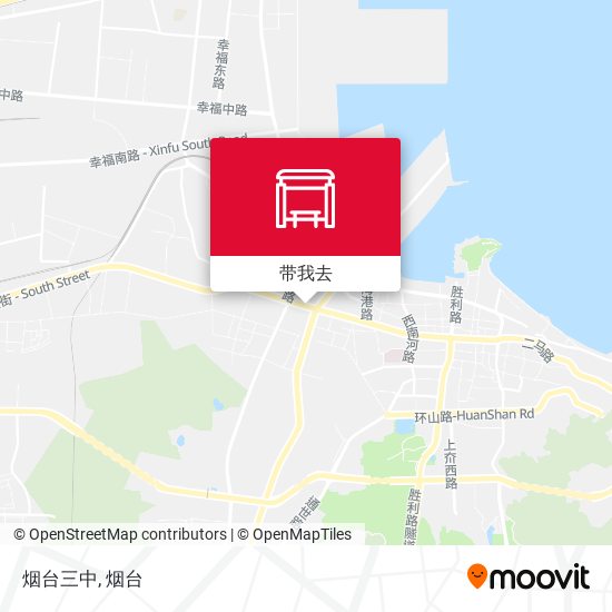 烟台三中地图