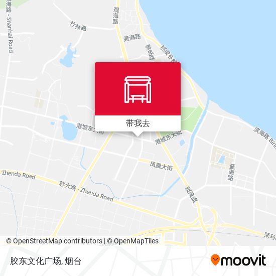 胶东文化广场地图