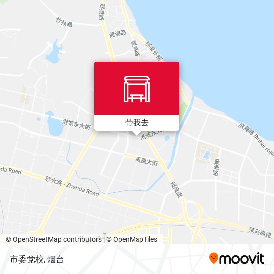 市委党校地图