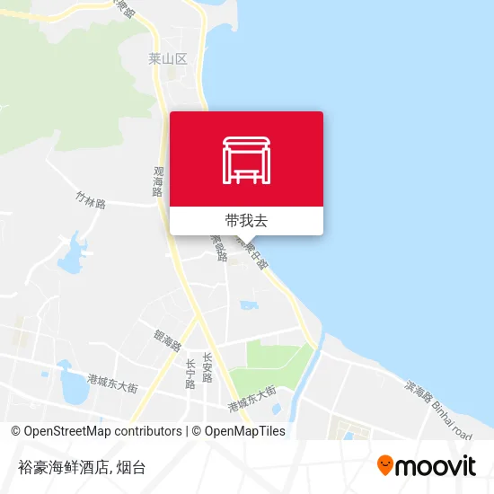 裕豪海鲜酒店地图